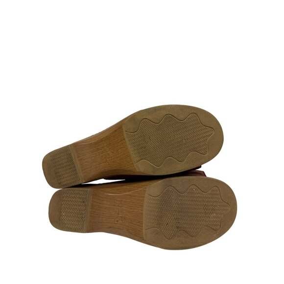 Dansko Sela Clog Sandal  Women's EU 42 US10.5 Red Patent Leather Slip On Comfort - Picture 7 of 8